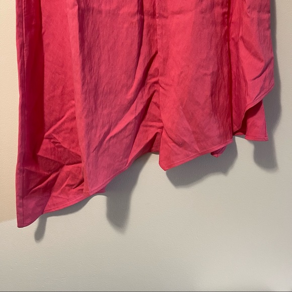 Pink asymmetrical midi - Picture 2 of 3